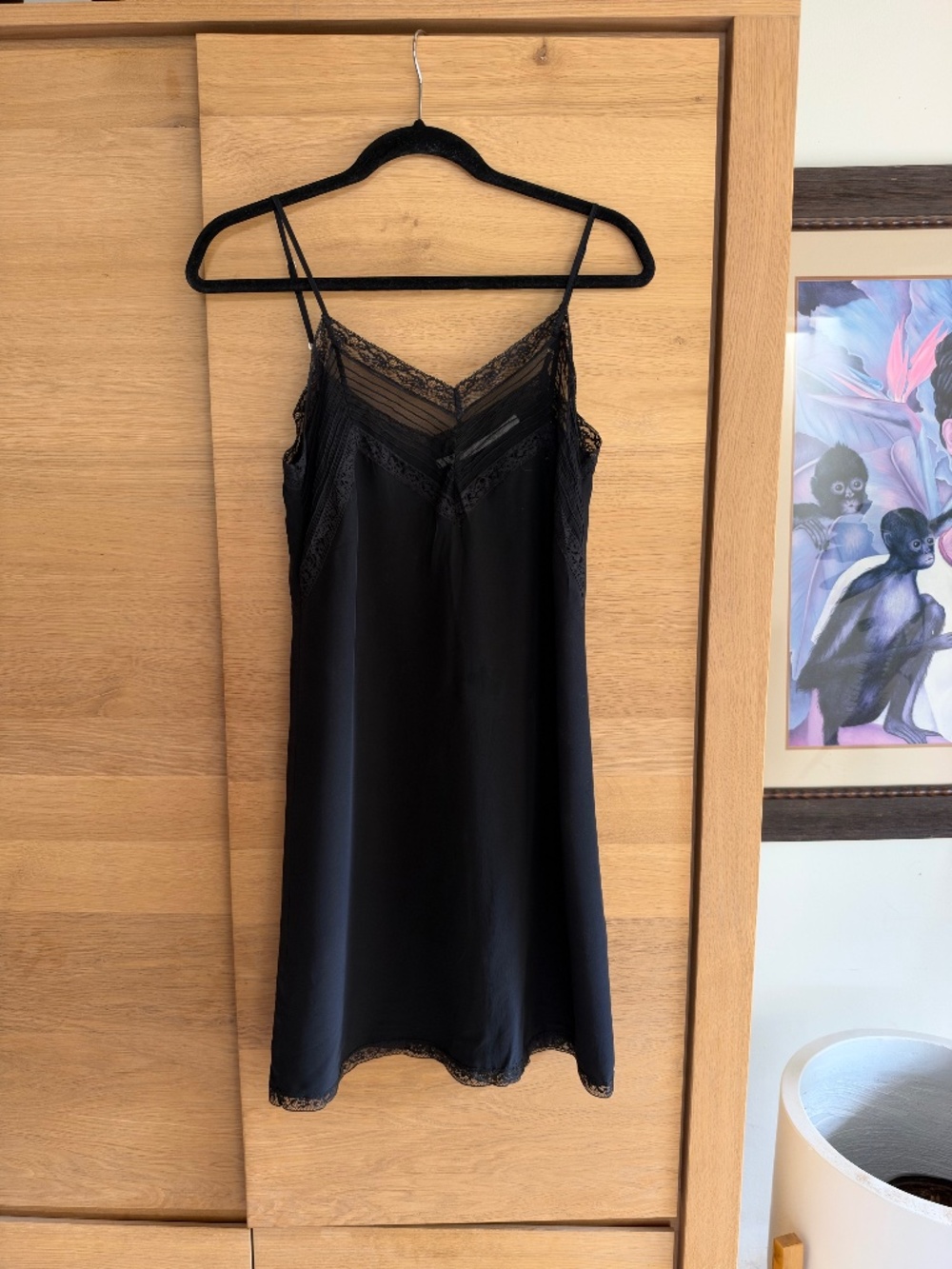 TWELTH STREET BY CYNTHIA VINCENT Silk Dress / Sheer Evening / Bedtime Cami